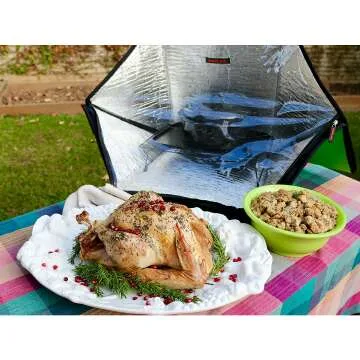 Deluxe Solar Oven Portable Cooking Kit with Accessories