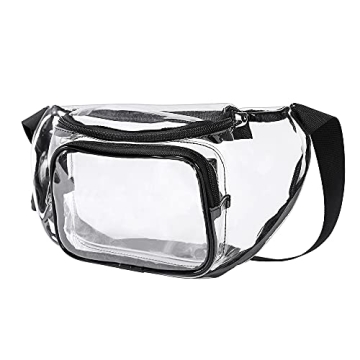 Stylish Clear Fanny Pack for Festivals and Events