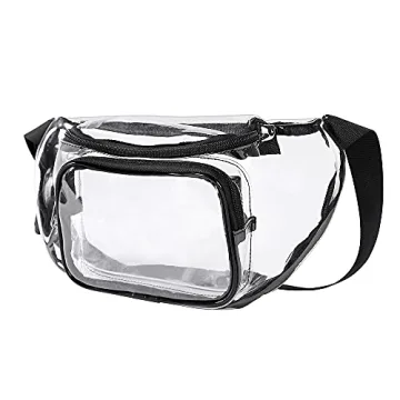 Stylish Clear Fanny Pack for Festivals and Events