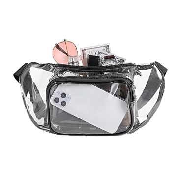 Stylish Clear Fanny Pack for Festivals and Events