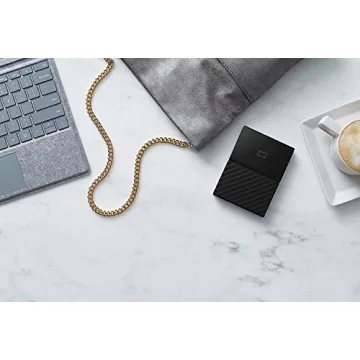 WD 1TB Black My Passport Portable Hard Drive USB 3.0