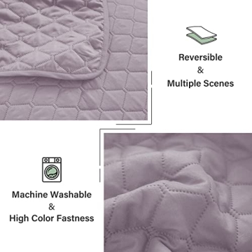 Lightweight King Size Quilt Set with Pillow Shams