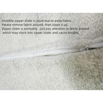 Sunkifover Textured Boucle Pillow Covers 12x20 Inches, Decorative Neutral Pillowcase Rectangular Cushion Cover for Sofa, Couch, Bed, Bedroom, Living Room, Home Decro White.