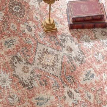 jinchan Runner Rug 2x6 Hallway Washable Vintage Rug Traditional Kitchen Runner Retro Floor Cover Thi...