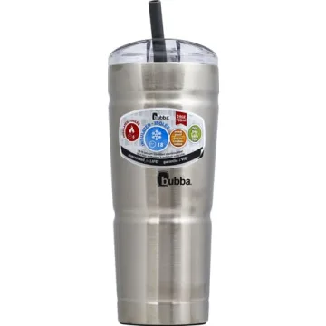Durable Bubba Envy S Tumbler with Straw, 24oz Stainless Steel