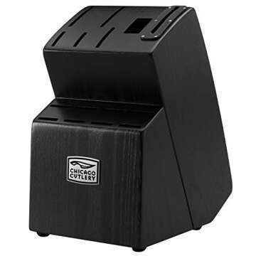 Chicago Cutlery Malden 16-PC Knife Set with Sharpener