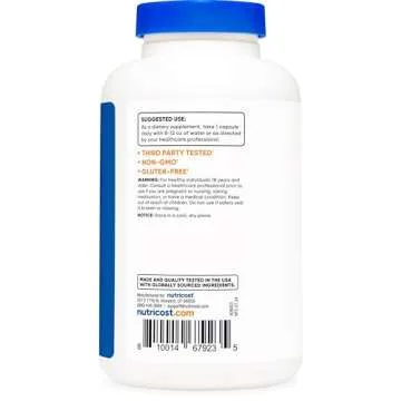 Nutricost Ginkgo Biloba 120mg - Extra Strength, Gluten Free