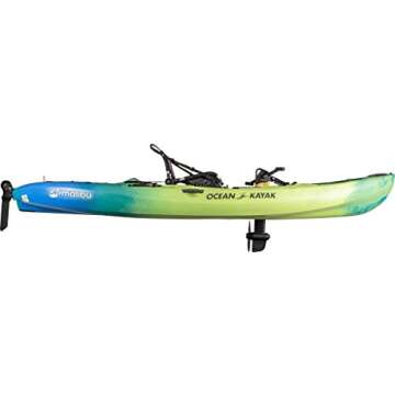 Ocean Kayak Malibu Pedal Recreational Kayak (Ahi, 12 Feet)