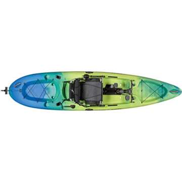Ocean Kayak Malibu Pedal Recreational Kayak (Ahi, 12 Feet)