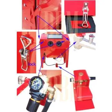Heavy Duty Industrial Sand Blaster Blasting Cabinet Air Sandblaster