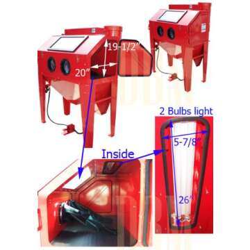 Heavy Duty Industrial Sand Blaster Blasting Cabinet Air Sandblaster