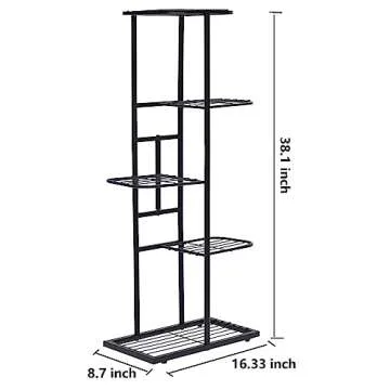 Stylish 5-Tier WEENINE Plant Stand for Indoor Use