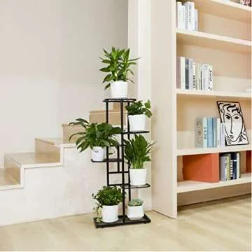 Stylish 5-Tier WEENINE Plant Stand for Indoor Use