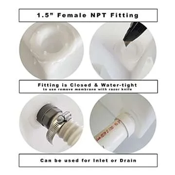 Class A Customs 30 Gallon RV Tank & Plumbing Kit