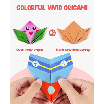 Gamenote Colorful Origami Kit 54 Projects and 120 Papers