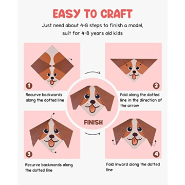 Gamenote Colorful Origami Kit 54 Projects and 120 Papers