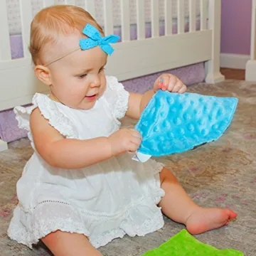 S&T INC. Crinkle Squares Baby Toys for Sensory Fun
