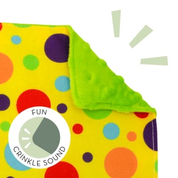S&T INC. Crinkle Squares Baby Toys for Sensory Fun