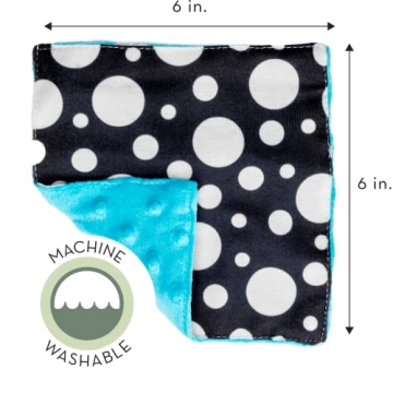 S&T INC. Crinkle Squares Baby Toys for Sensory Fun