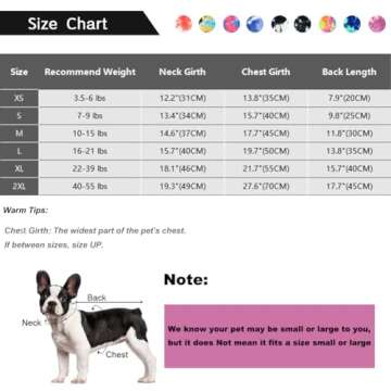 Mklhgty Tie Dye Dog Hoodie, Winter Coat for Small Dogs - Ultra-Soft Adjustable Warm Hood, Breathable Comfort Fabric for Daily Use