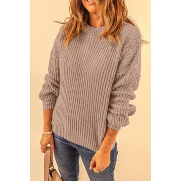 PRETTYGARDEN Women's Cozy Fall Pullover Sweater