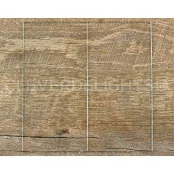 CleverDelights 4" Square Glass Tiles for Crafts and Decor