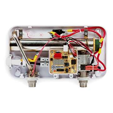 Ecosmart POU 3.5 Point of Use Electric Tankless Water Heater, 3.5KW@120-Volt, 6 x 11 x 3 Inch