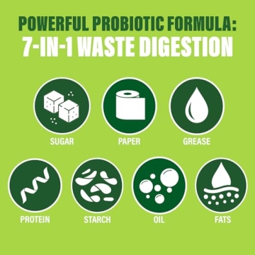 Green Gobbler Septic Tank Treatment Packets - 6 Month Supply