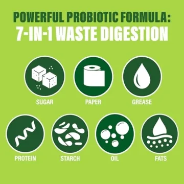 Green Gobbler Septic Tank Treatment Packets - 6 Month Supply