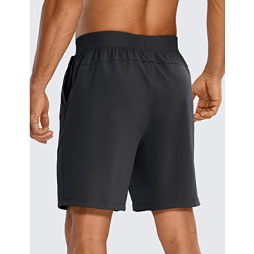 CRZ YOGA Men's Stretch Workout Shorts - Casual Gym Wear