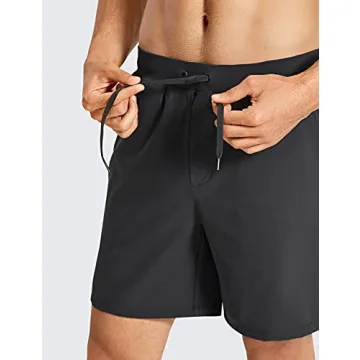 CRZ YOGA Men's Stretch Workout Shorts - Casual Gym Wear