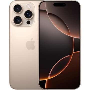 Apple iPhone 16 Pro Max Unlocked 512GB Desert Titanium