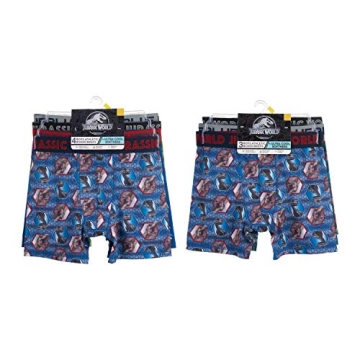 Jurassic World Boys Multipack Dinosaur Boxer Briefs