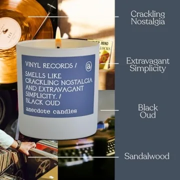 Premium Coconut Soy Wax Candle | Black Oud & Sandalwood