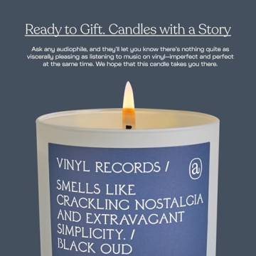 Premium Coconut Soy Wax Candle | Black Oud & Sandalwood