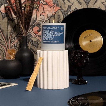 Premium Coconut Soy Wax Candle | Black Oud & Sandalwood