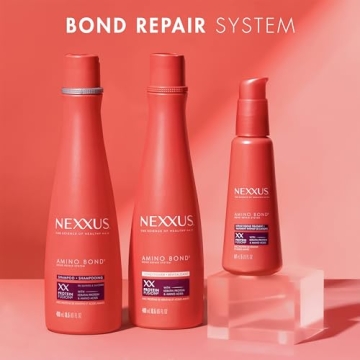 Nexxus Shampoo Amino Bond for All Types of Damaged Hair with Amino Acids & Keratin Protein 13.5 oz