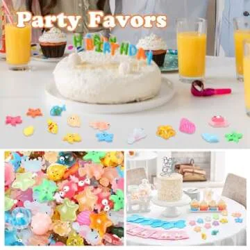 Barydat 400 Pcs Mini Resin Animals for Decor Crafts Party