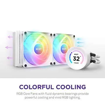 NZXT Kraken Elite 360mm RGB AIO Liquid Cooler with LCD Display