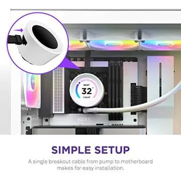 NZXT Kraken Elite 360mm RGB AIO Liquid Cooler with LCD Display