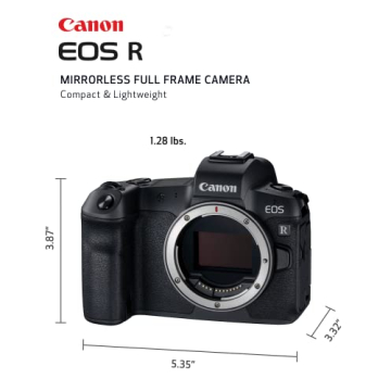 Canon EOS R Mirrorless Full-Frame Camera for Creators