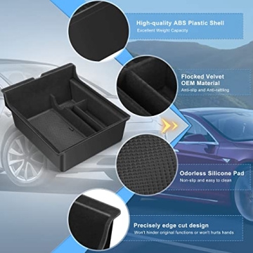 Tesla Model 3/Y 5Pcs Center Console Organizer Kit