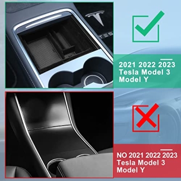 Tesla Model 3/Y 5Pcs Center Console Organizer Kit