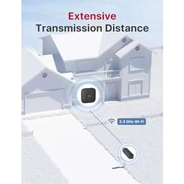 X-Sense Smart Mailbox Alarm, Wireless Long Range Mailbox Alert, Mailbox Sensor with SBS50 Base Station for Delivered Mail, SMA11