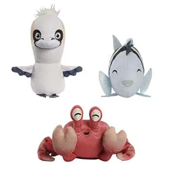 Disney The Little Mermaid Flounder Small Plush Stuffed Animal, Fish, Kids Toys for Ages 3 Up by Just...