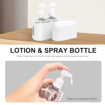 Skycase Travel Bottles - Leak Proof Refillable Travel Kit