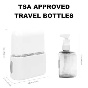Skycase Travel Bottles - Leak Proof Refillable Travel Kit