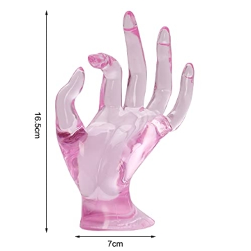 Stylish Pink Tiggell Mannequin Jewelry Display Stand