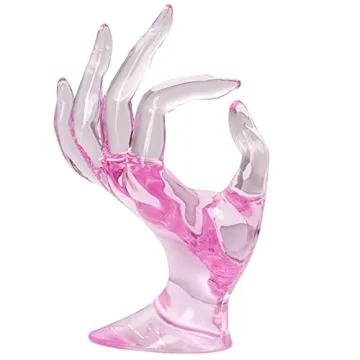 Stylish Pink Tiggell Mannequin Jewelry Display Stand