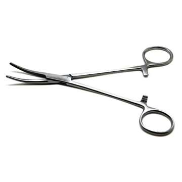 Rankin Crile Hemostat Forceps Curved 6.25" Locking Handle Surgical Instruments